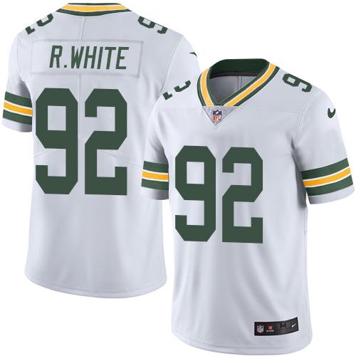 Nike Packers #92 Reggie White White Men's Stitched NFL Vapor Untouchable Limited Jersey